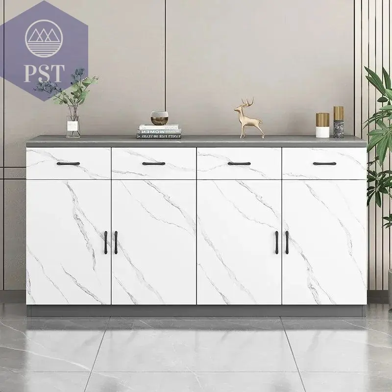 Design Kommode Schrank Holz Weiß Küchenschrank moderne Kommode Designer Möbel
