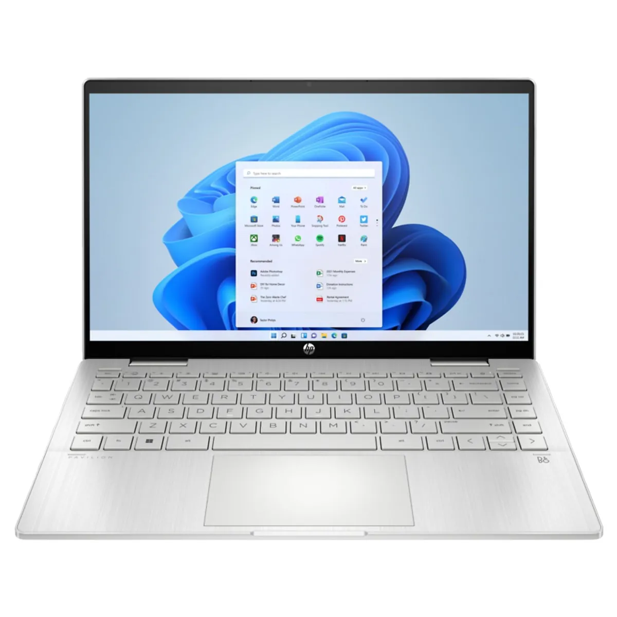 HP Pavilion x360 14-ek1004nh 14 Zoll Laptop PC Intel Core i3 8GB 512GB Win11