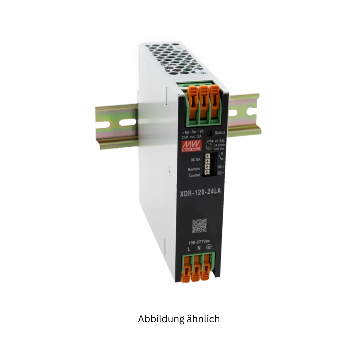 MeanWell XDR-120-12LA (120W/12V) AC/DC Industrienetzteil Hutschiene