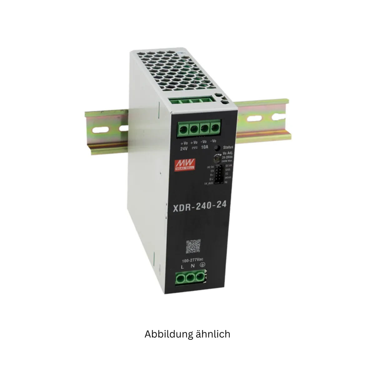 MeanWell XDR-240-36 (239,76W/36V) AC/DC Industrienetzteil Hutschiene MOD-Bus