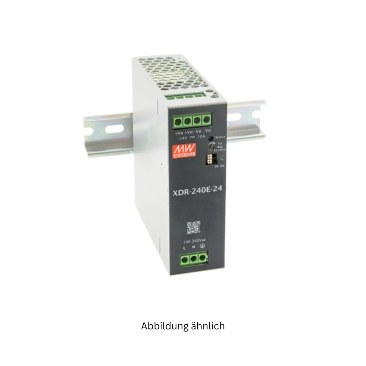 MeanWell XDR-240E-12 (240W/12V) AC/DC Industrienetzteil Hutschiene