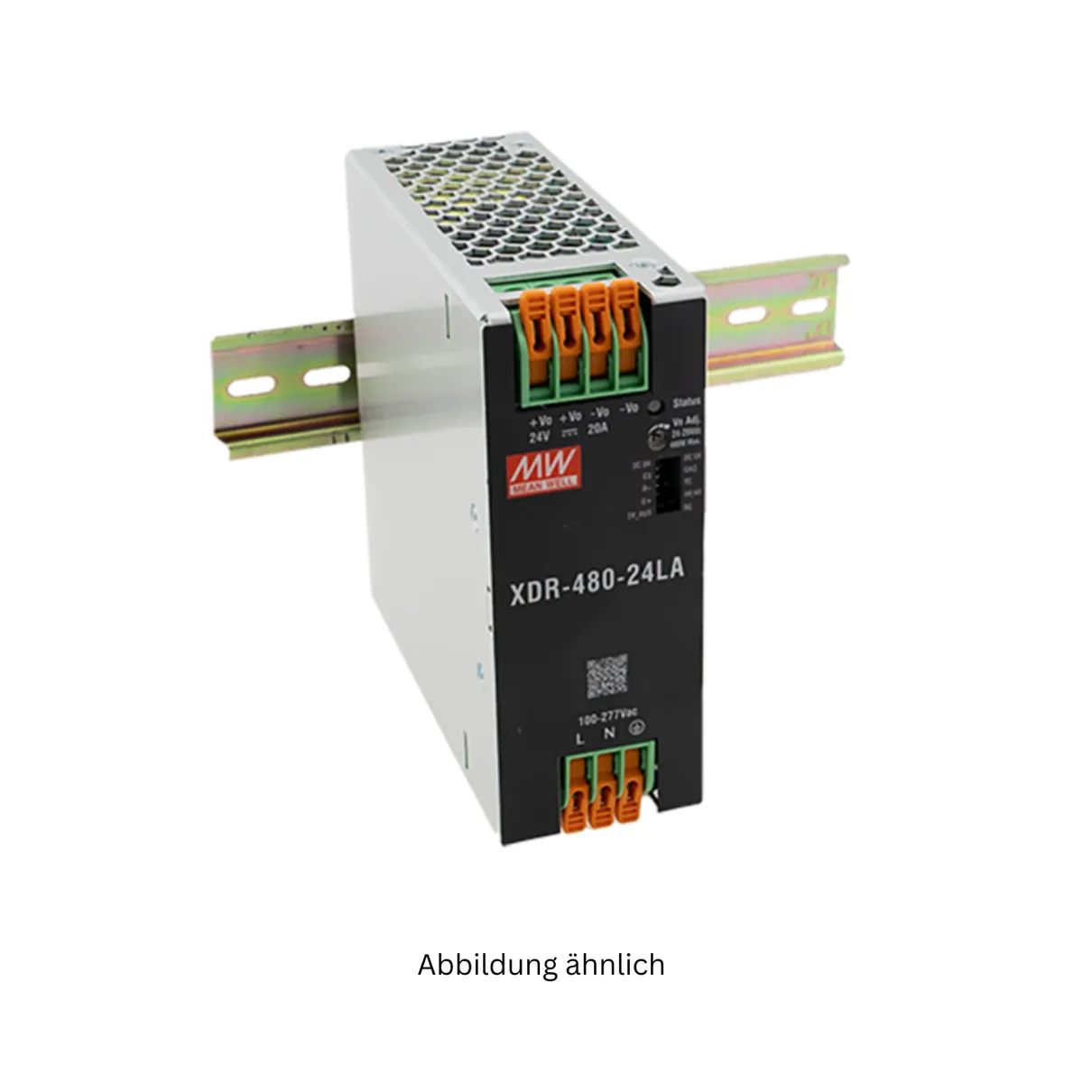 MeanWell XDR-480-24LA (480W/24V) AC/DC Industrienetzteil Hutschiene MOD-Bus