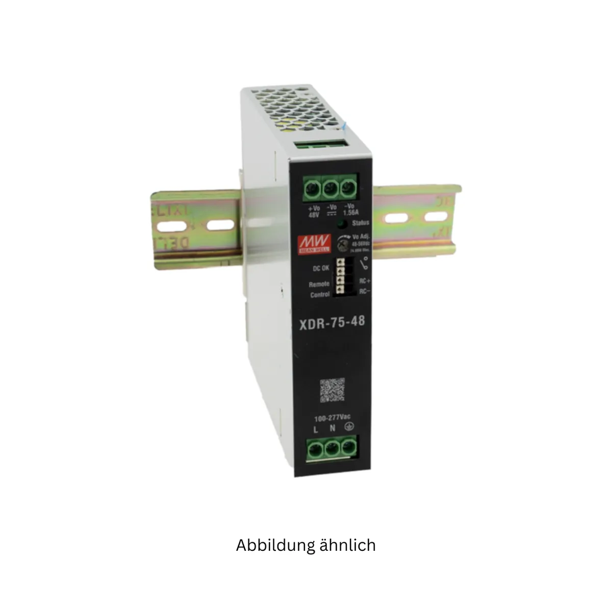 MeanWell XDR-75-12 (74,88W/12V) AC/DC Industrienetzteil Hutschiene
