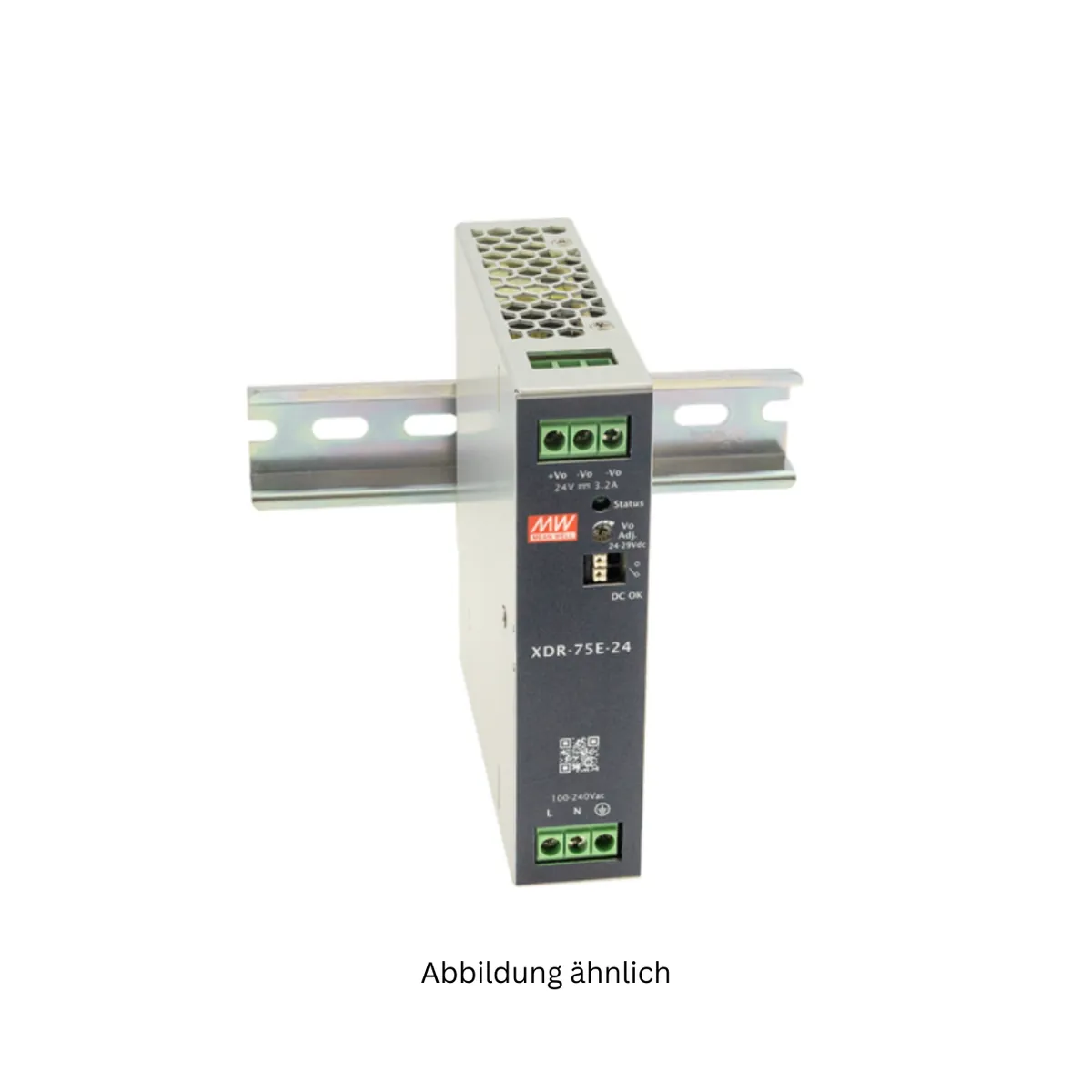 MeanWell XDR-75E-36 (75,6W/36V) AC/DC Industrienetzteil Hutschiene
