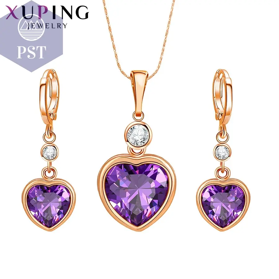 Schmuck Mode Charme Herz Geformt Stil Hohe Qualität Frauen Schmuck Set 64589