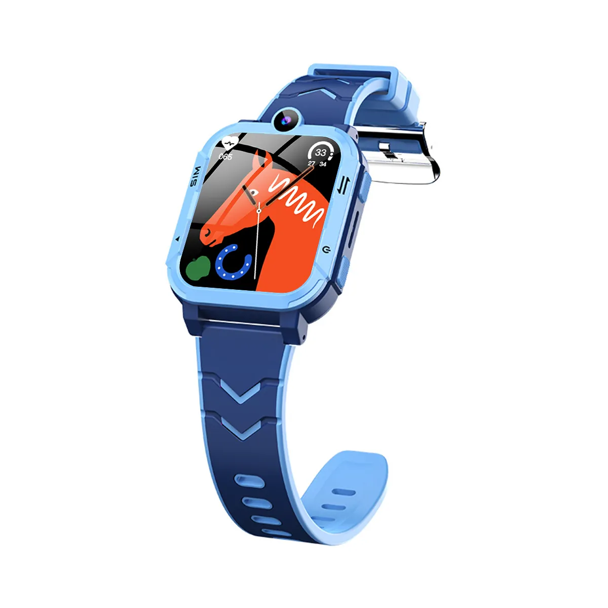 Blackview Z20  - Montre Connectée Pour Enfants 1.83'' IP67 Wasserdicht GPS Tracker 4G-Videoanruf