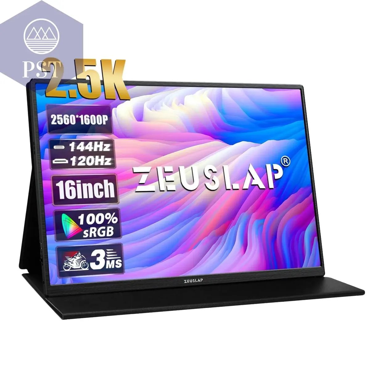ZEUSLAP 16" 2.5K 144hz Portable Monitor