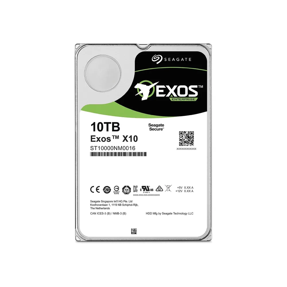 Seagate Exos X10 10TB Interne Server Festplatte ST10000NM0016 3,5 Zoll HDD SATA3 #1