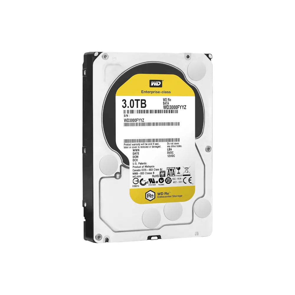 WD Western Digital RE 3TB Interne Festplatte WD3000FYYZ 3,5 Zoll HDD SATA 6 Gb/s