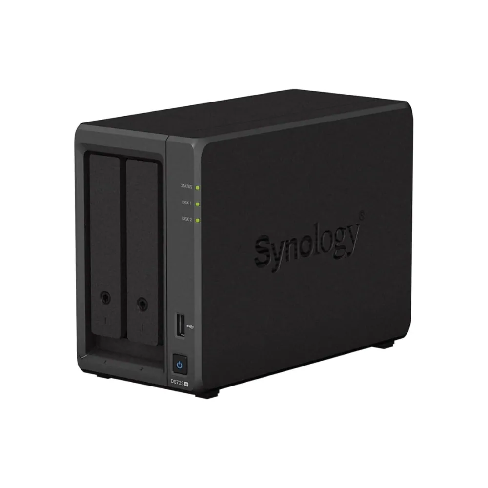 Synology DS723+ NAS Server System 2bay Diskstation 4TB/6TB/8TB vorinstalliert
