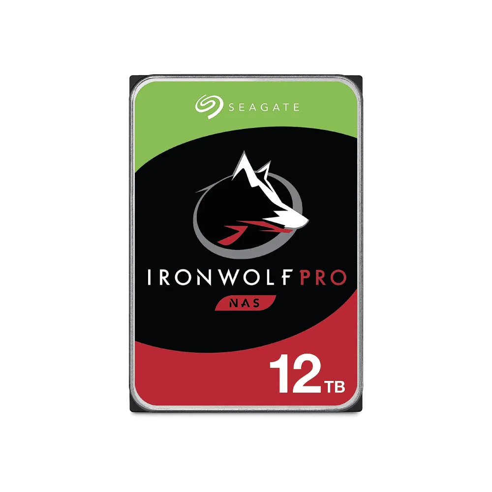 Seagate IronWolf Pro NAS 12TB Interne Festplatte ST12000NE0008 3,5 Zoll HDD