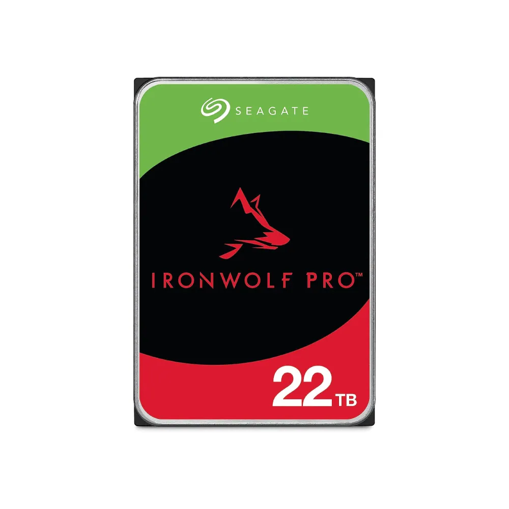 Seagate IronWolf Pro 22TB Interne Festplatte ST22000NT001 3,5 Zoll HDD SATA3
