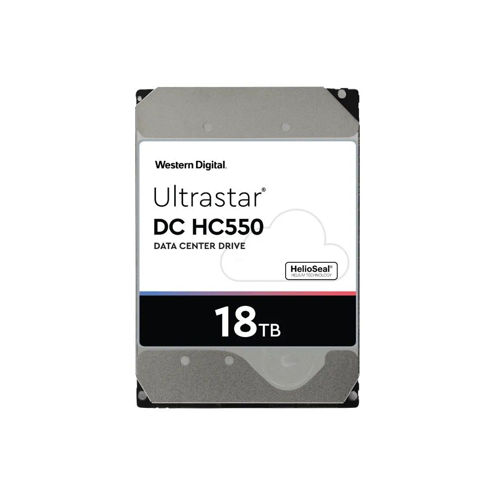 WD HGST Ultrastar DC HC550 18TB Interne Festplatte WUH721818ALE6L4 3,5 Zoll HDD