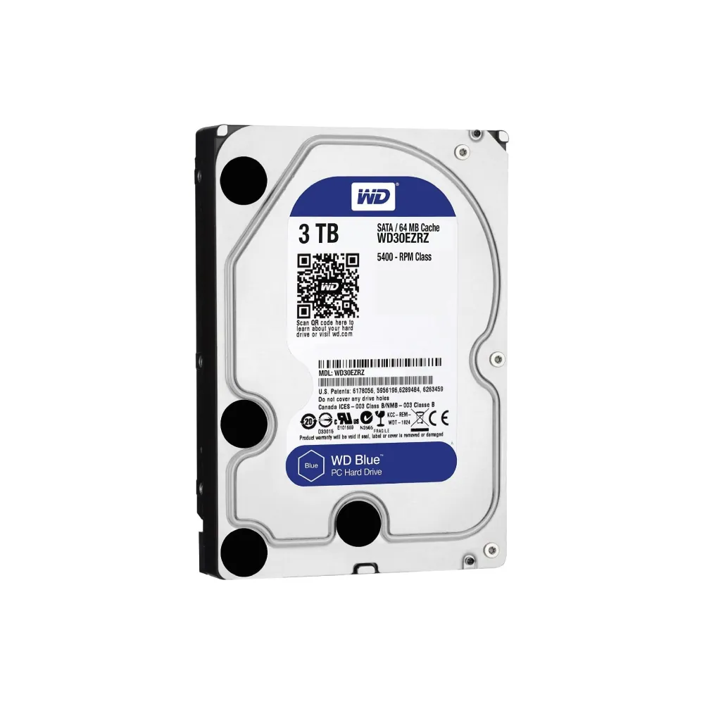 Western Digital WD Blue 3TB Interne Festplatte WD30EZRZ 3,5 Zoll HDD SATA3 64MB