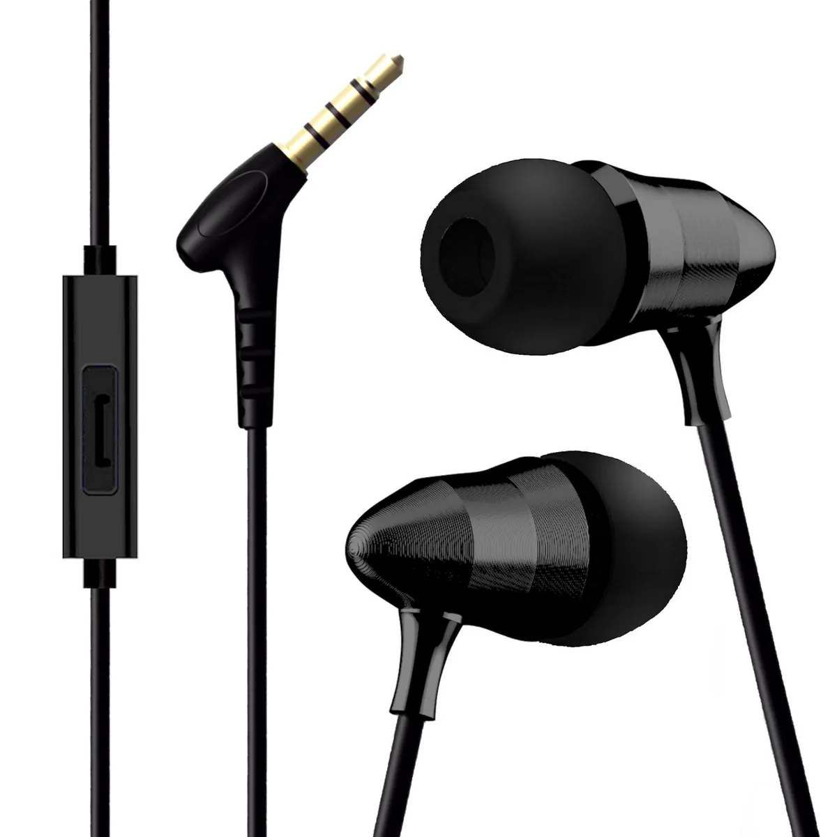 MEGABASS In-Ear Kopfhörer Headset X6 HS Pro Schwarz Metal Version Beats