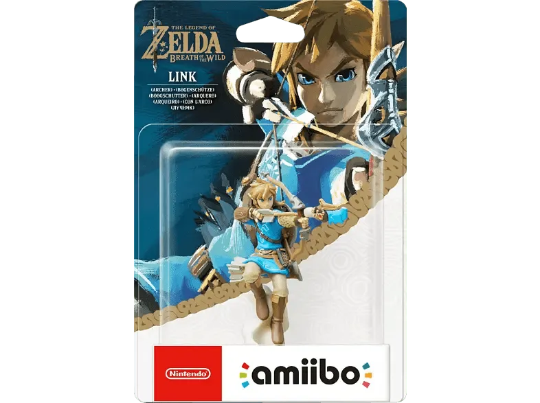 AMIIBO Link Bogenschütze - The Legend Of Zelda - Breath Of The Wild Collection Spielfigur
