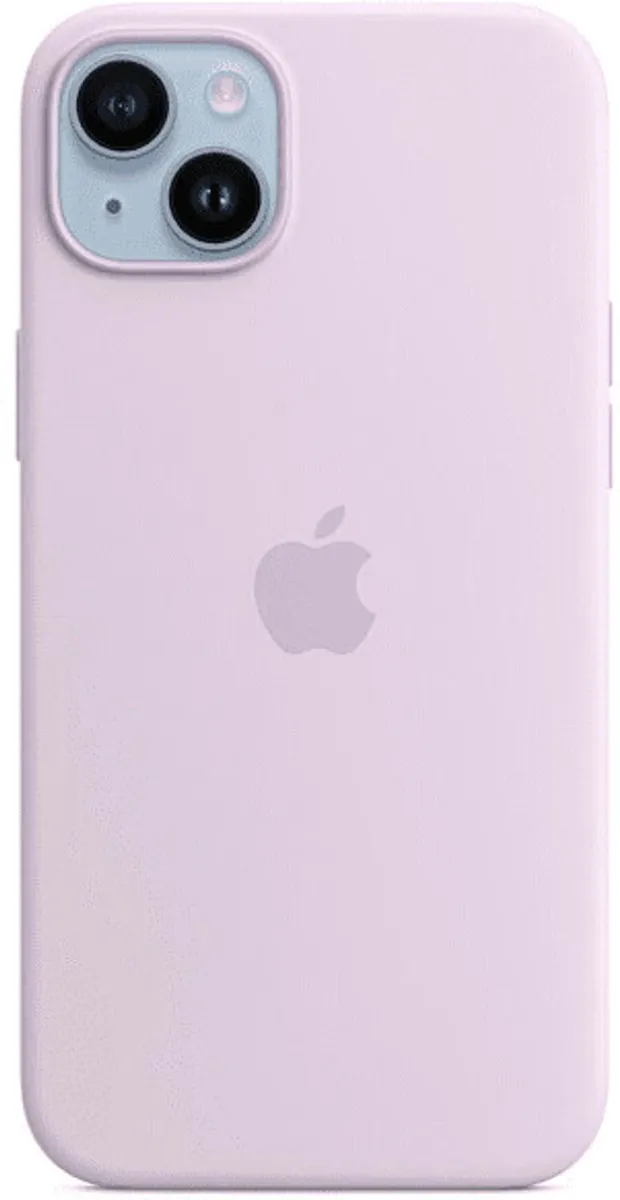 Apple OEM Silkon Case iPhone 14 + Plus MPT83ZM/A A2911 Lilac Flieder Lila