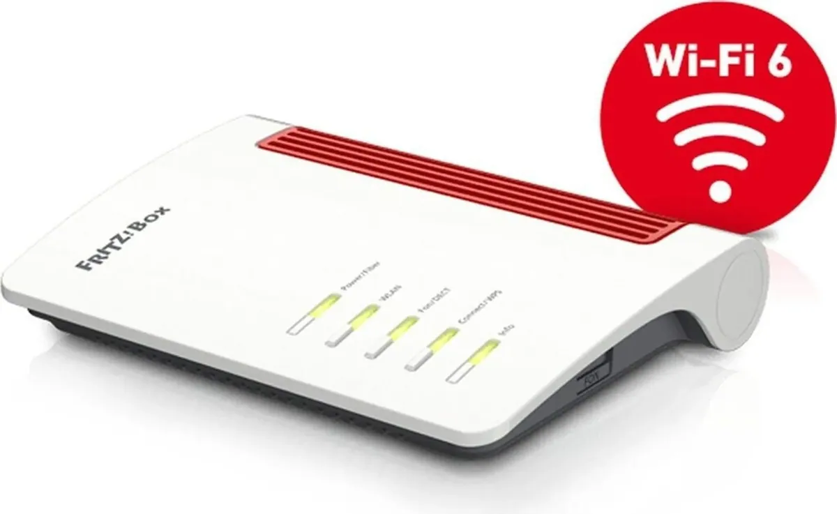 AVM Fritz!Box 5530 Fiber Glasfaser Router Wi-Fi 6 MIMO RJ-45 RJ-11 NUR AON MODUL
