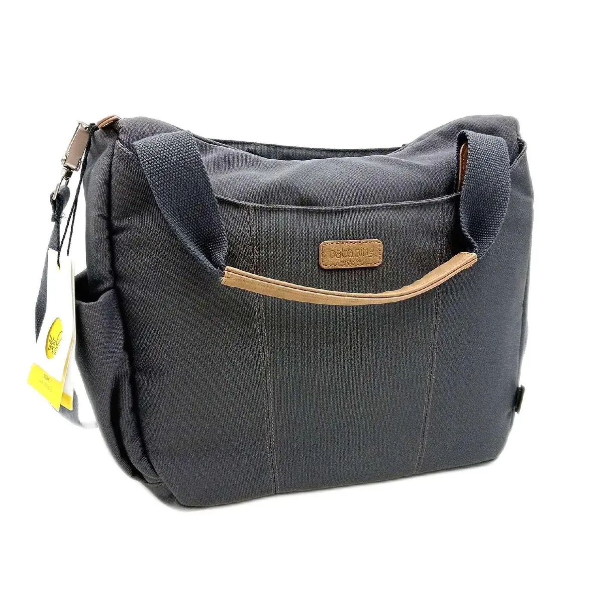 BabaBing Wickeltasche Babyausstattung Roma praktisch vielseitig grau Design