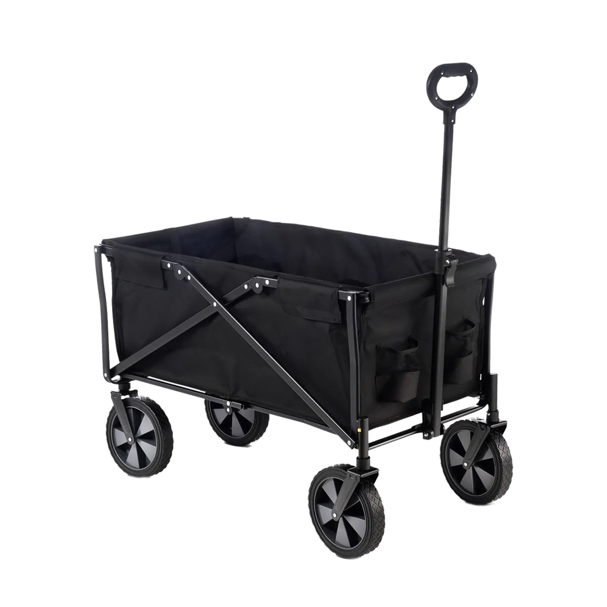 Faltbarer Bollerwagen 90L – robust, leicht & platzsparend ⏺ BLACKWEEKS Special ⏺