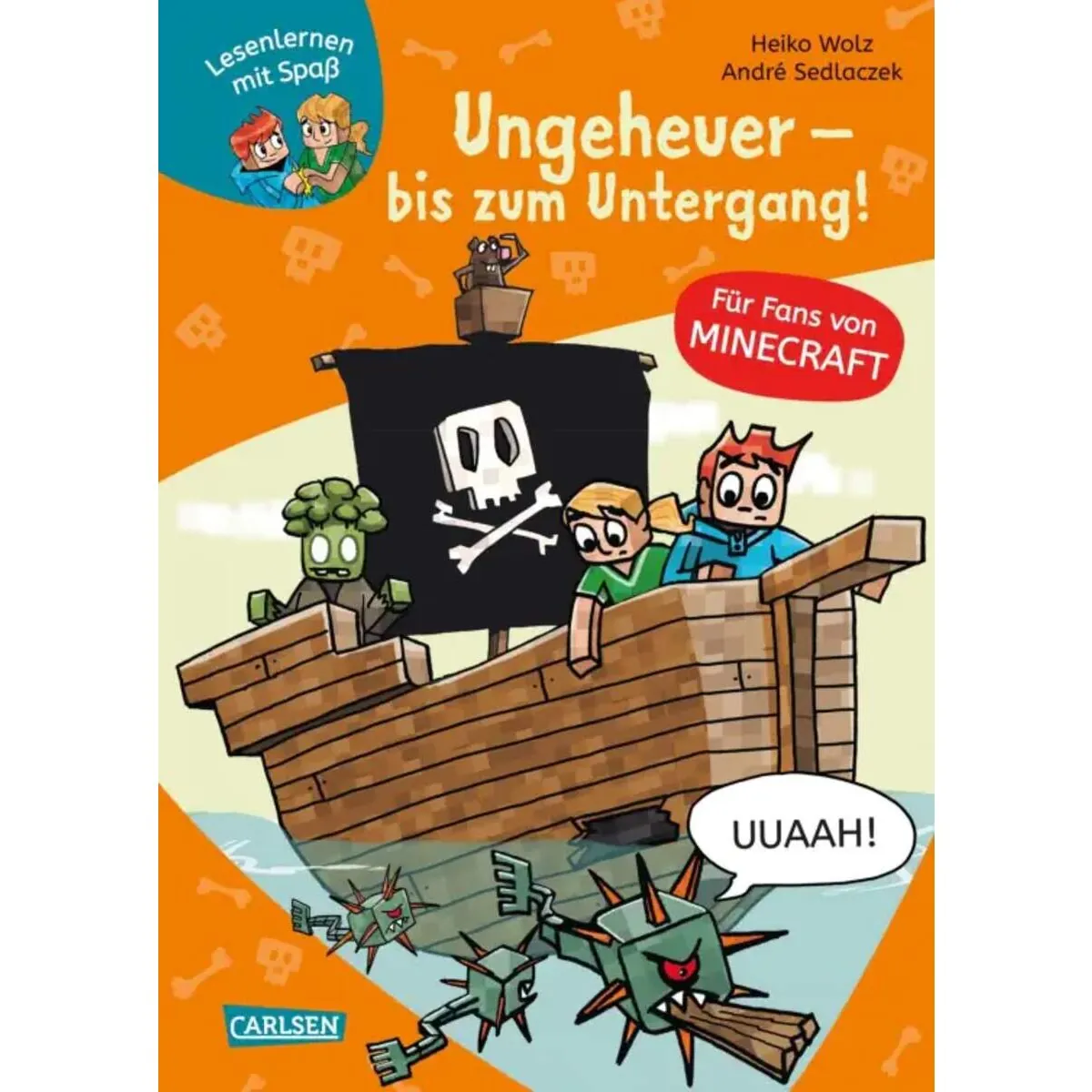 Carlsen Verlag Lesenlernen mit Spaß – Minecraft 4
