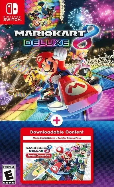 Cartridge Mario Kart 8 Deluxe + Booster Course Pass (Waves 1 - 6) - Nintendo Switch