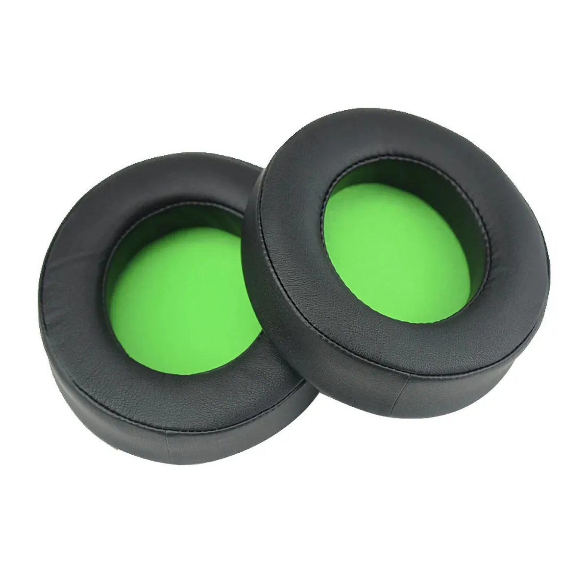 Ohrpolster Ear Pads für Razer Kraken Pro 7.1 V2 Gaming Headset schwarz grün