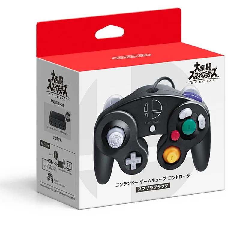 Controller Smash Bros Ultimate Edition Schwarz - Nintendo Switch/Gamecube/Wii U