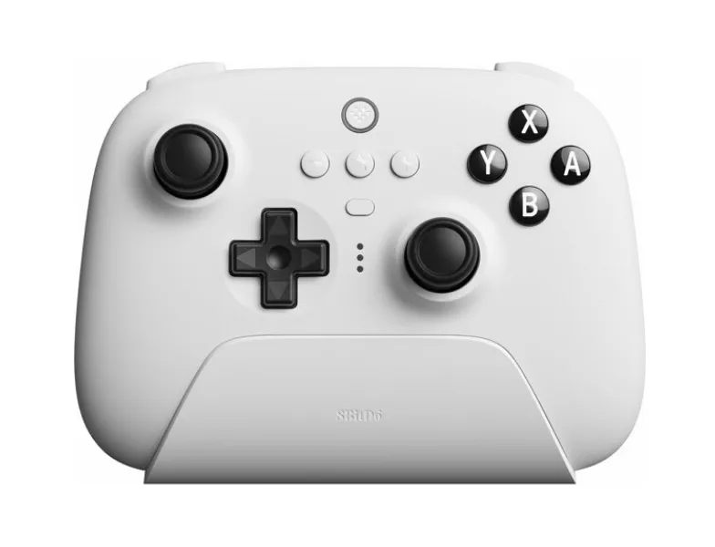 Controller Ultimate, BT, white, 8BitDo - PC/Switch