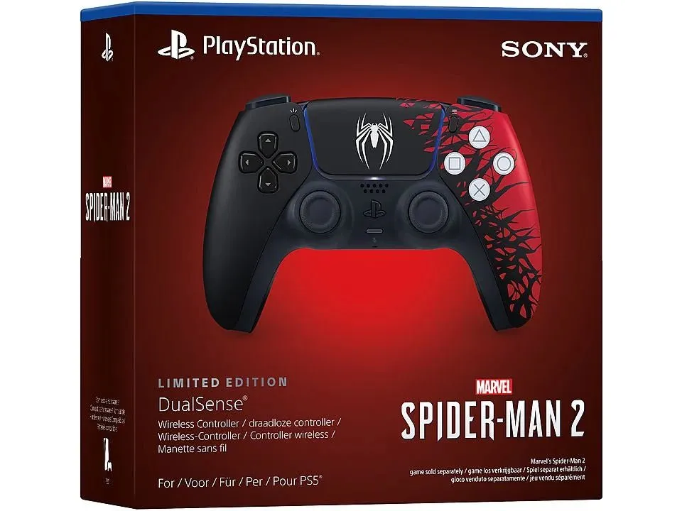 Controller Wireless, DualSense, Spiderman 2 L.E., Sony - PS5.