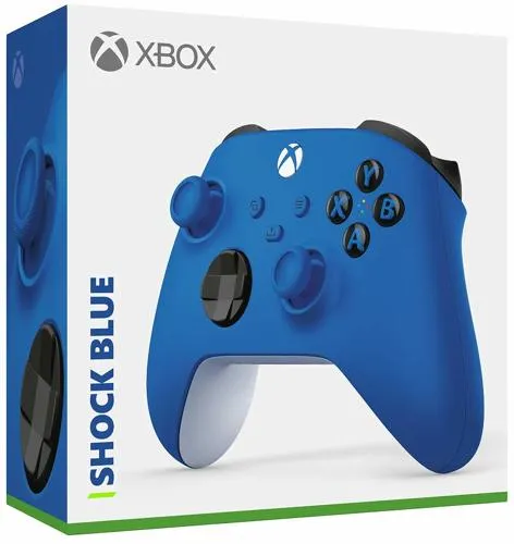 Controller Wireless, Shock Blue, Microsoft - XBSX/XBOne/PC