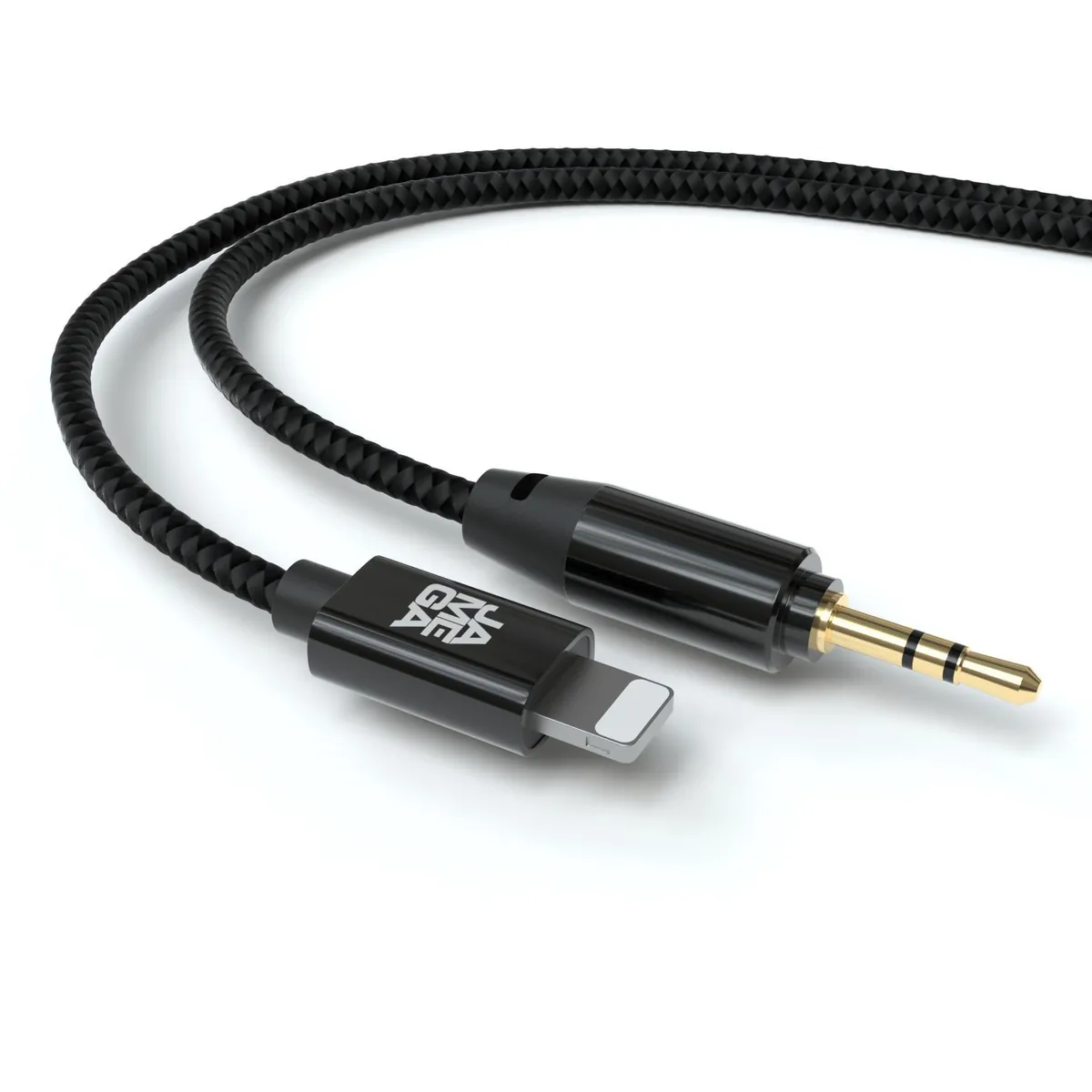 8-Pin Male - 3,5mm AUX Male | Metal Shell / Nylon Braid | Variante