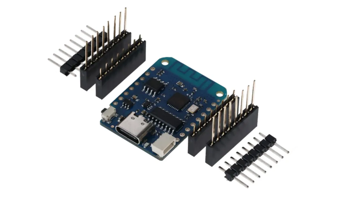 D1 Mini V4 NodeMCU ESP8266EX WLAN Modul mit USB-C Anschluss kompatibel mit Arduino