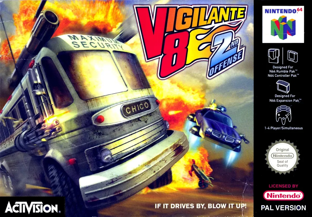Vigilante 8 Die 2. Herausforderung