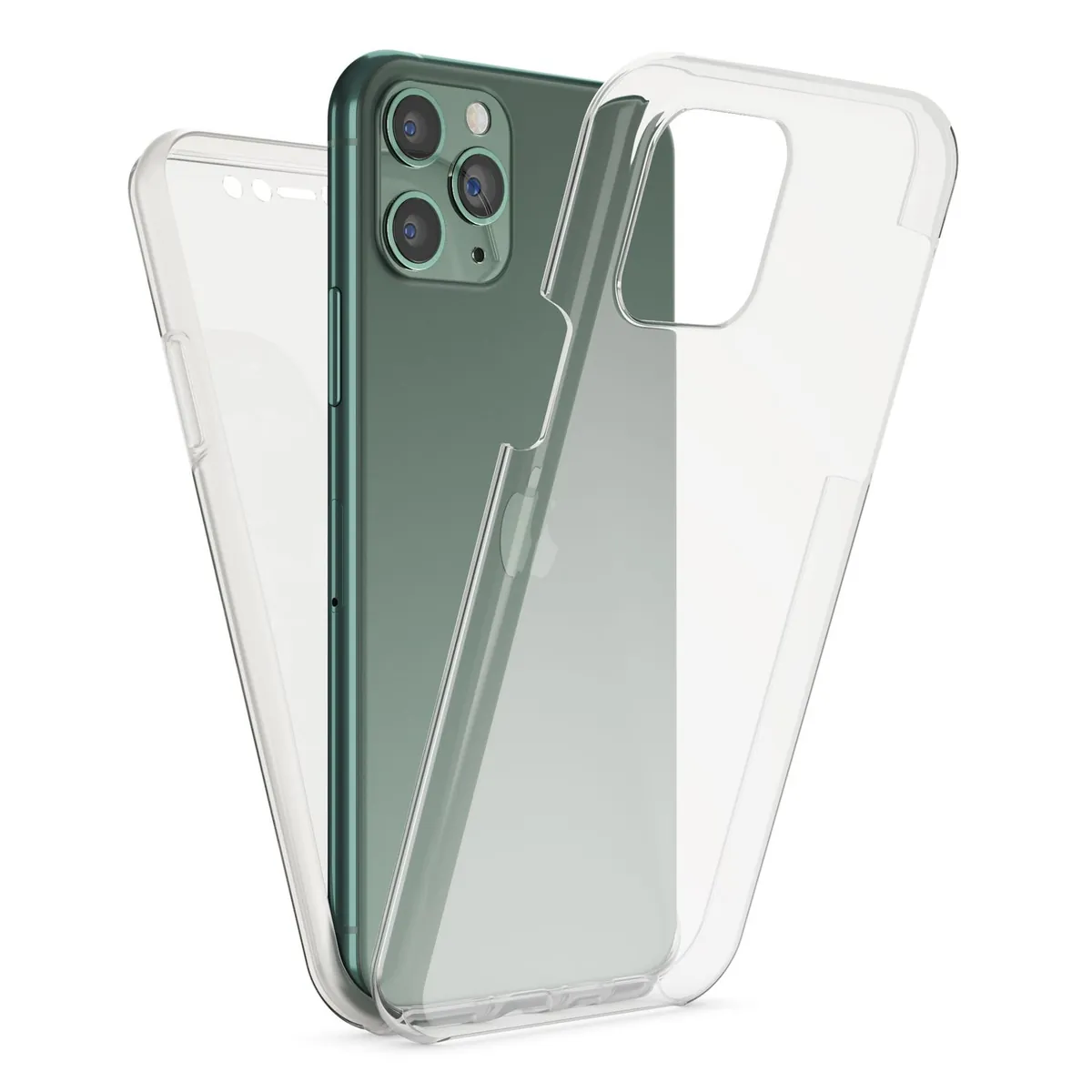 NALIA 360° Hülle für iPhone 11 Pro Max – Vorne & Hinten Schutz – 360GUARD (Full-Body Case) – Marke aus Berlin