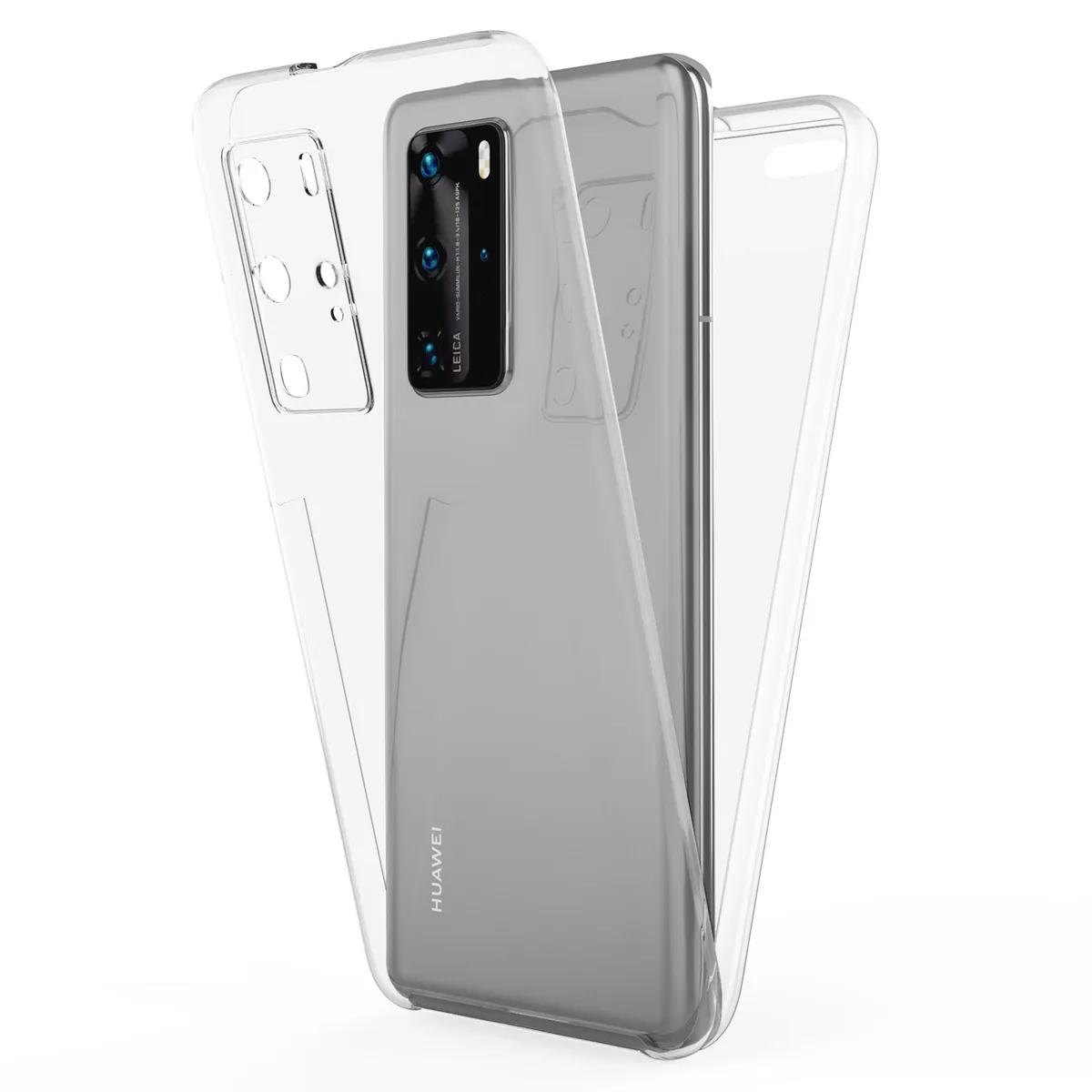 NALIA 360° Hülle für Huawei P40 Pro – Vorne & Hinten Schutz – 360GUARD (Full-Body Case) – Marke aus Berlin