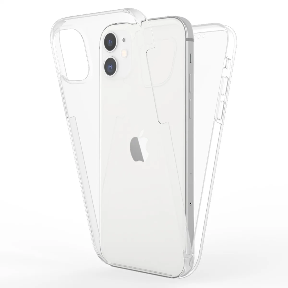 NALIA 360° Hülle für iPhone 12 / 12 Pro – Vorne & Hinten Schutz – 360GUARD (Full-Body Case) – Marke aus Berlin