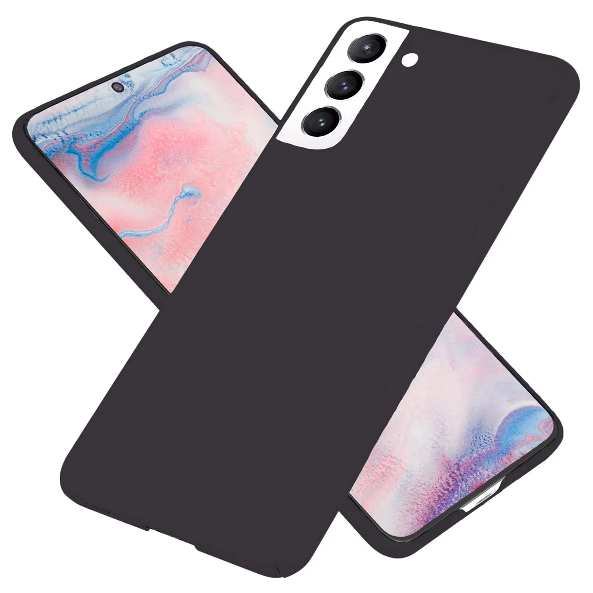NALIA Ultra Slim Hardcase für Samsung Galaxy S22 – Anti-Fingerabdruck & 0.5mm Dünn – PUREFIT (Matt & Leicht) – Marke aus Berlin