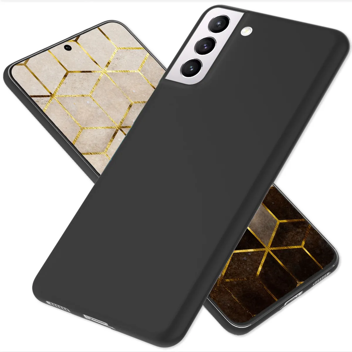 NALIA Ultra Slim Hardcase für Samsung Galaxy S22 Plus – Matt & 0.3mm Dünn – PHANTOM (Dünnes Cover & Kamera-Vollschutz) – Marke aus Berlin