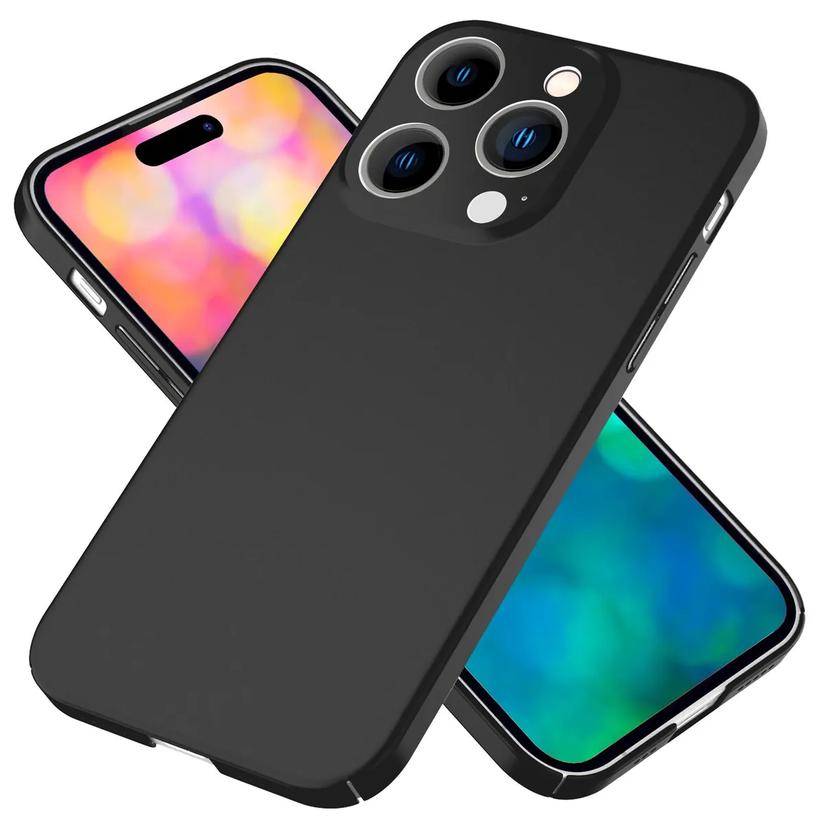NALIA Ultra Slim Hardcase für iPhone 14 Pro Max – Anti-Fingerabdruck & 0.5mm Dünn – PUREFIT (Matt & Leicht) – Marke aus Berlin