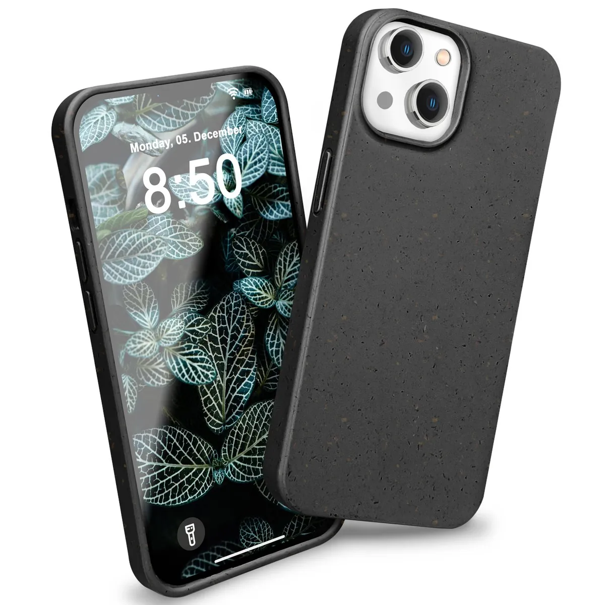 NALIA Handyhülle für iPhone 14 Plus – Weizenstroh Case (Pflanzenbasiert) – BIOVERA – Matt & Stoßfest (Vegan) – Marke aus Berlin