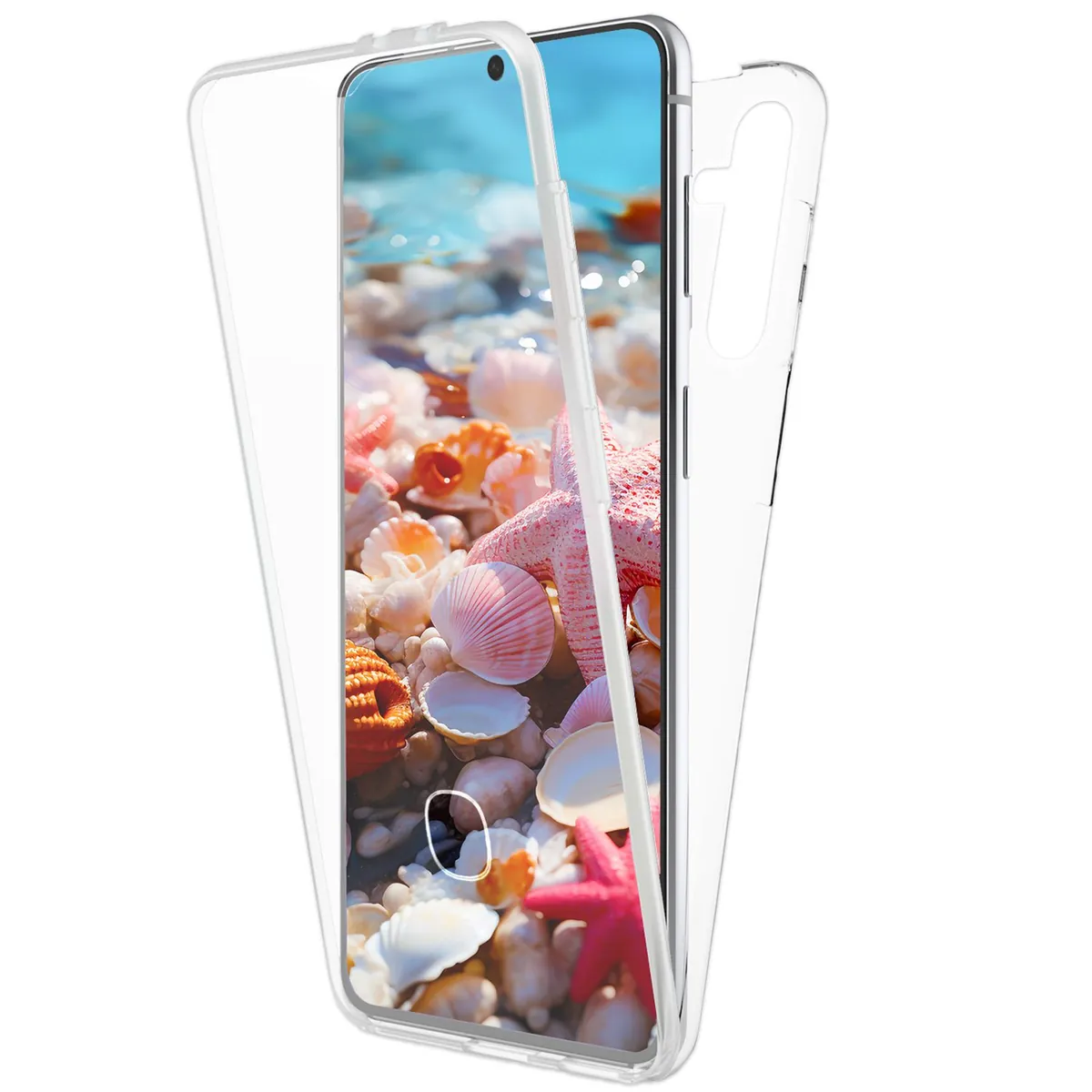 NALIA 360° Hülle für Samsung Galaxy S24 – Vorne & Hinten Schutz – 360GUARD (Full-Body Case) – Marke aus Berlin