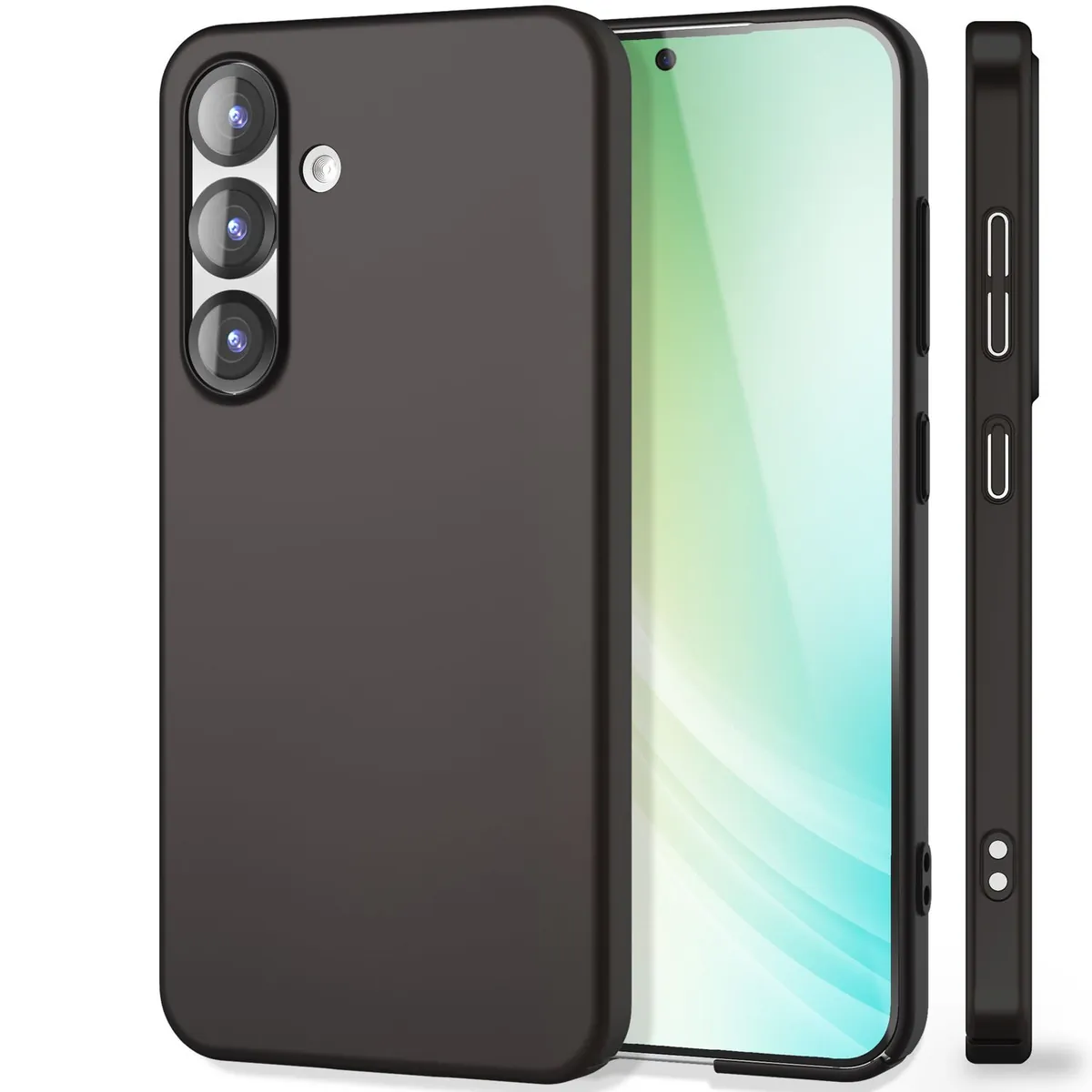 NALIA Ultra Slim Hardcase für Samsung Galaxy S25 – Anti-Fingerabdruck & 0.5mm Dünn – PUREFIT (Matt & Leicht) – Marke aus Berlin