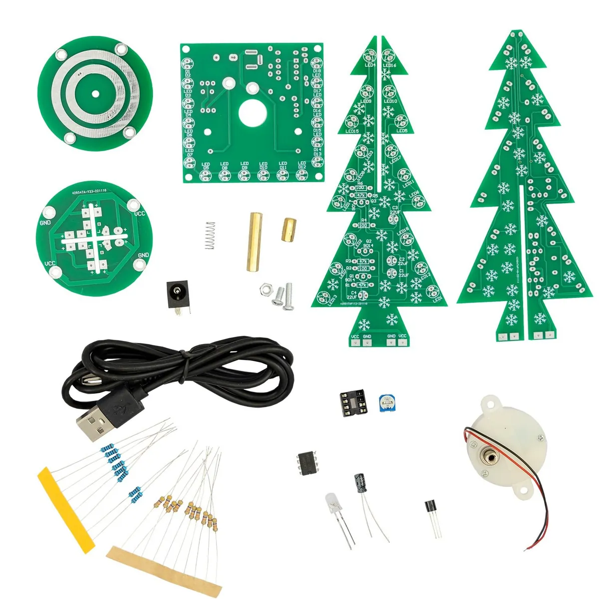 DIY LED Weihnachtsbaum Kit