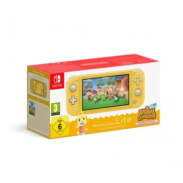 Nintendo Switch Lite – Gelb | Tragbare Spielkonsole