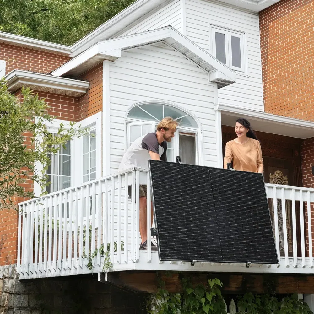 EcoFlow Balkon Hakenkit