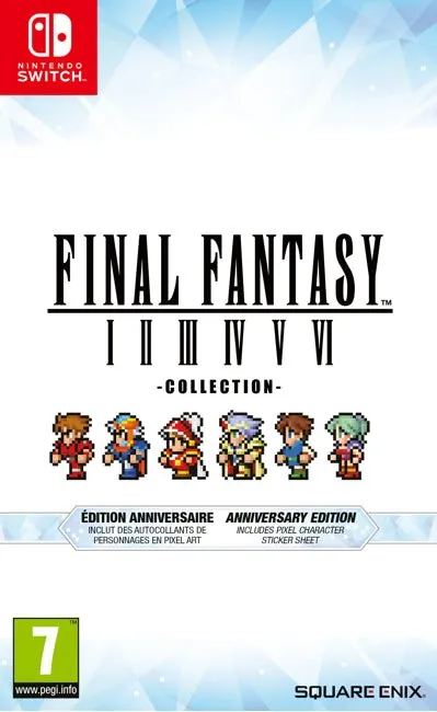 Final Fantasy I - VI Pixel Remaster Collection - Nintendo Switch.