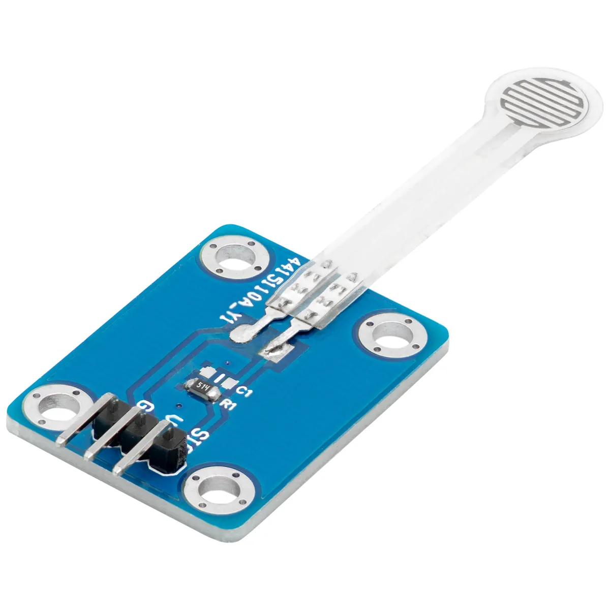 Flexibler Dünnfilm Drucksensor 3,3 / 5V Analog | Druckerkennung | Präziser Kraftsensor zur Erkennung von Druck / Widerstand