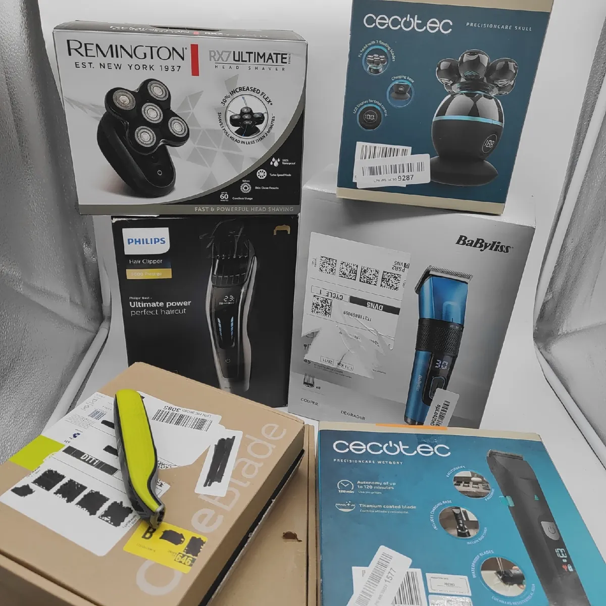 Philips Rasierer Herrenrasierer Körperpflege Glatzenrasierer Akku Präzision und Styling