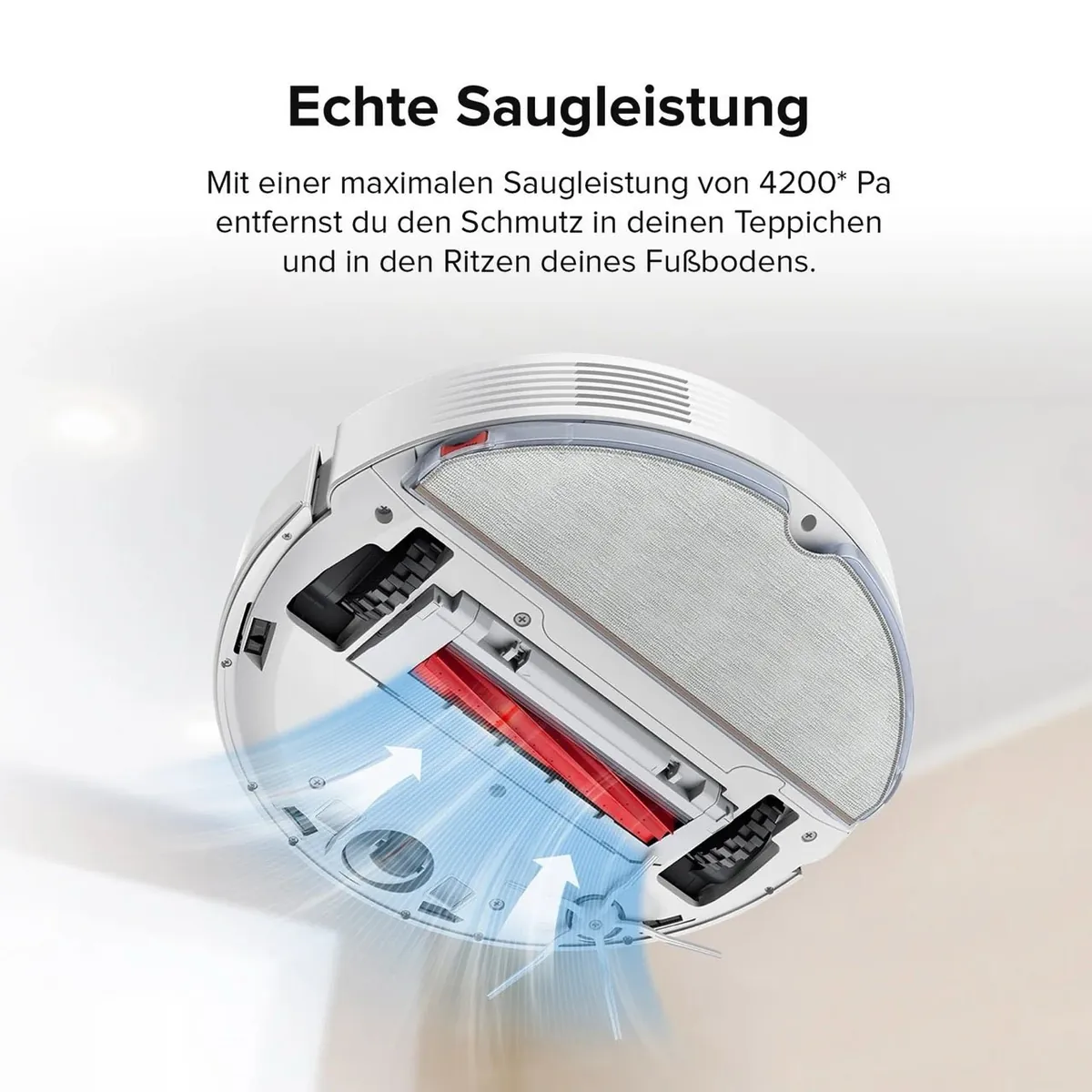 Roborock Q7 Max+ Saug-Wischroboter mit Entleerungsstation